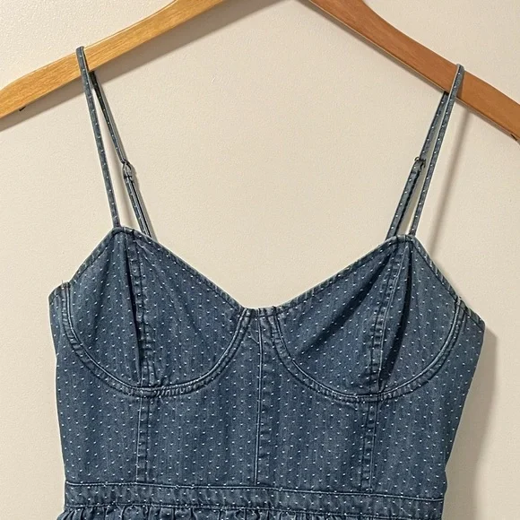 Free People Denim Bustier Dress - Picture 5 of 6